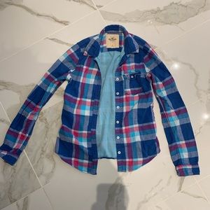 Hollister plaid button down!